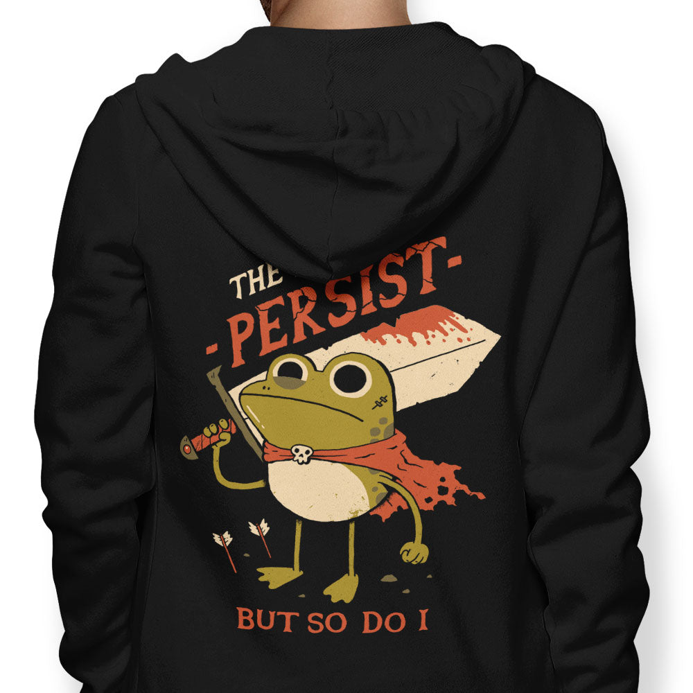 Frogs Persist - Adult & Kids T-Shirts, Sweatshirts & Hoodies apparel design preview 1