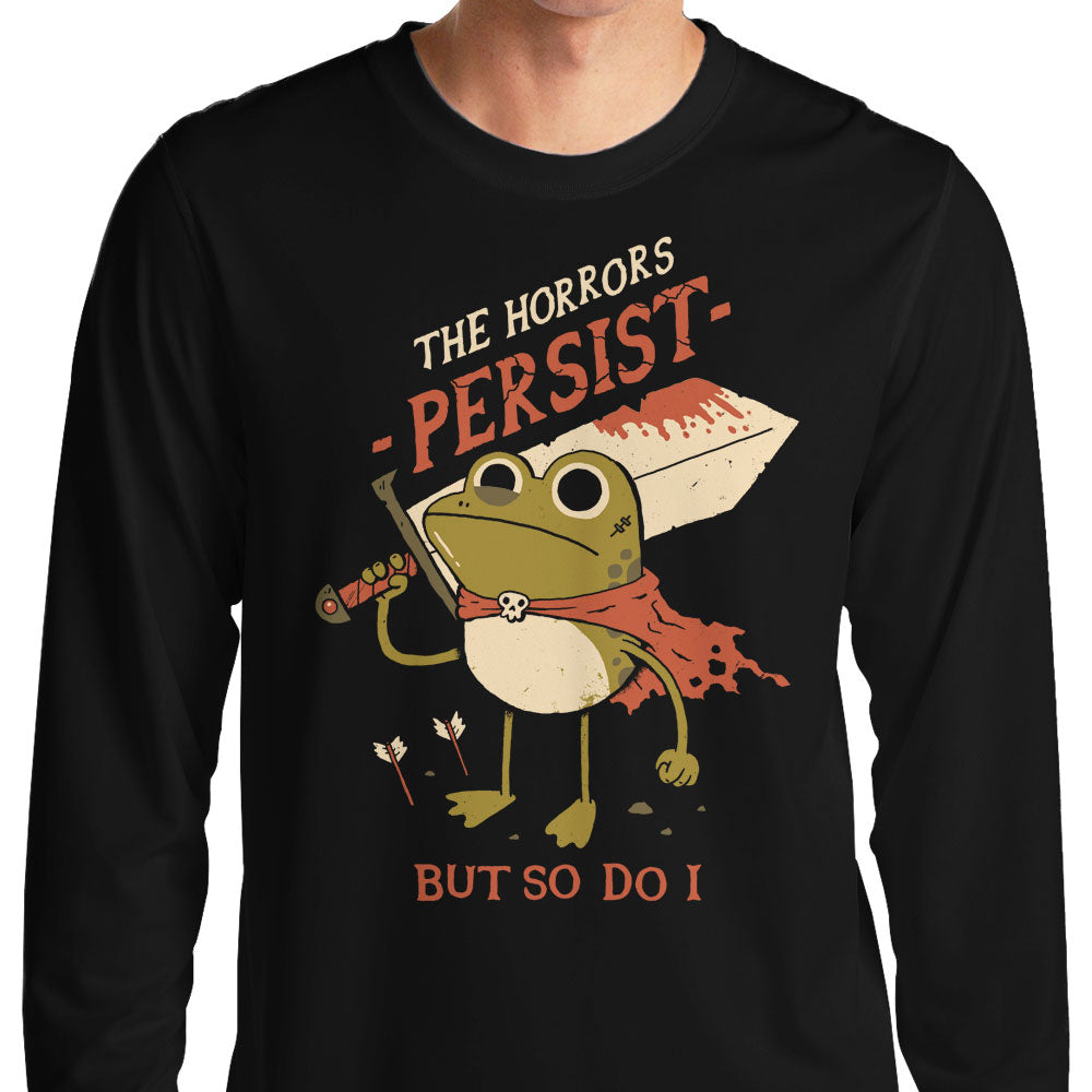 Frogs Persist - Adult & Kids T-Shirts, Sweatshirts & Hoodies apparel design preview 1