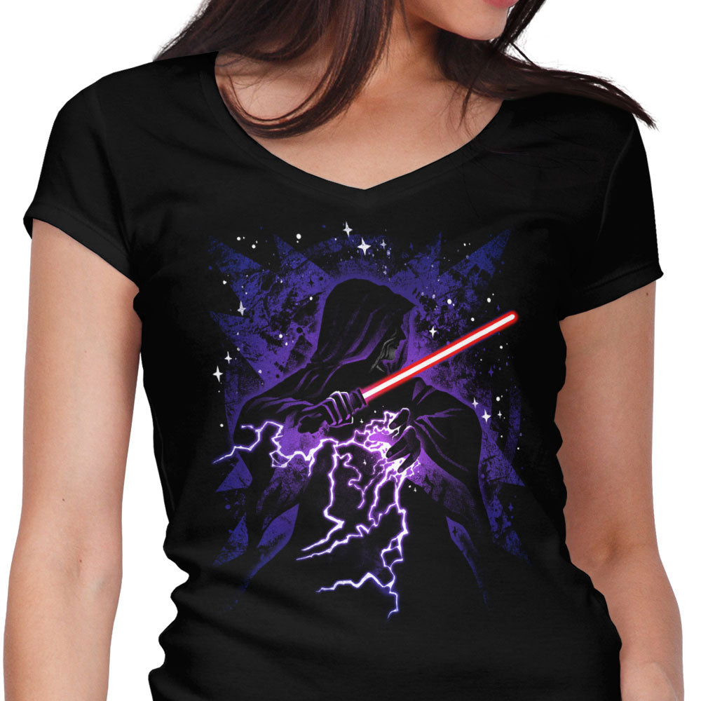 From the Shadows Women's V-Neck - Adult & Kids T-Shirts, Sweatshirts & Hoodies apparel design preview 1
