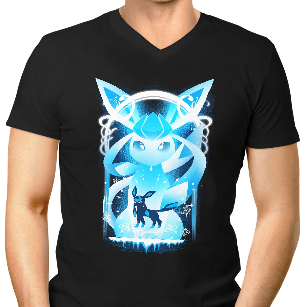 Frostwhisper Men's V-Neck - Adult & Kids T-Shirts, Sweatshirts & Hoodies apparel design preview 1