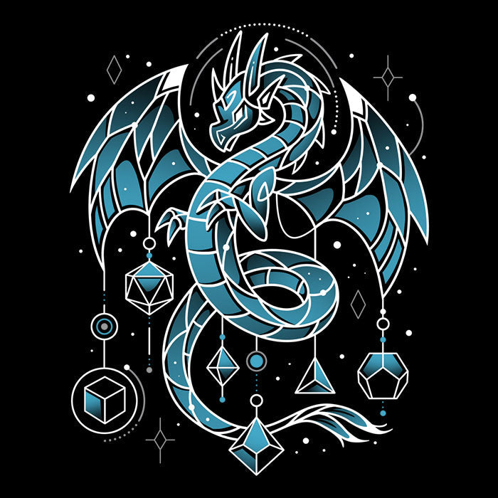 Frozen Dice Dragon Men's Apparel - Adult & Kids T-Shirts, Sweatshirts & Hoodies apparel design preview 2