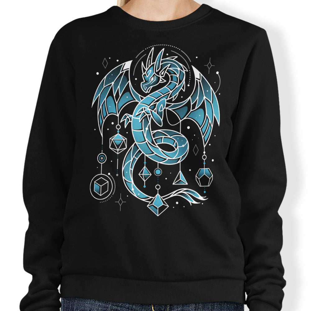 Frozen Dice Dragon - Adult & Kids T-Shirts, Sweatshirts & Hoodies apparel design preview 1
