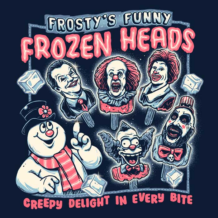 Frozen Heads Men's Apparel - Adult & Kids T-Shirts, Sweatshirts & Hoodies apparel design preview 2