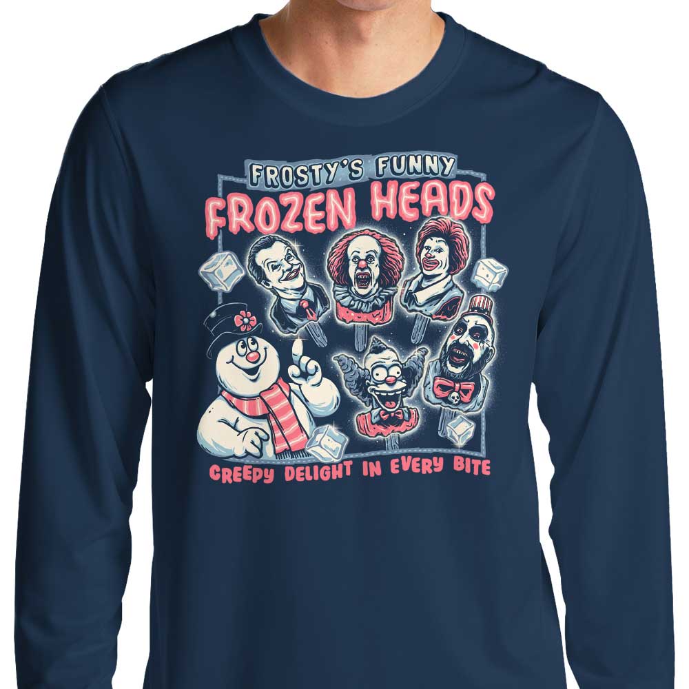 Frozen Heads - Adult & Kids T-Shirts, Sweatshirts & Hoodies apparel design preview 1