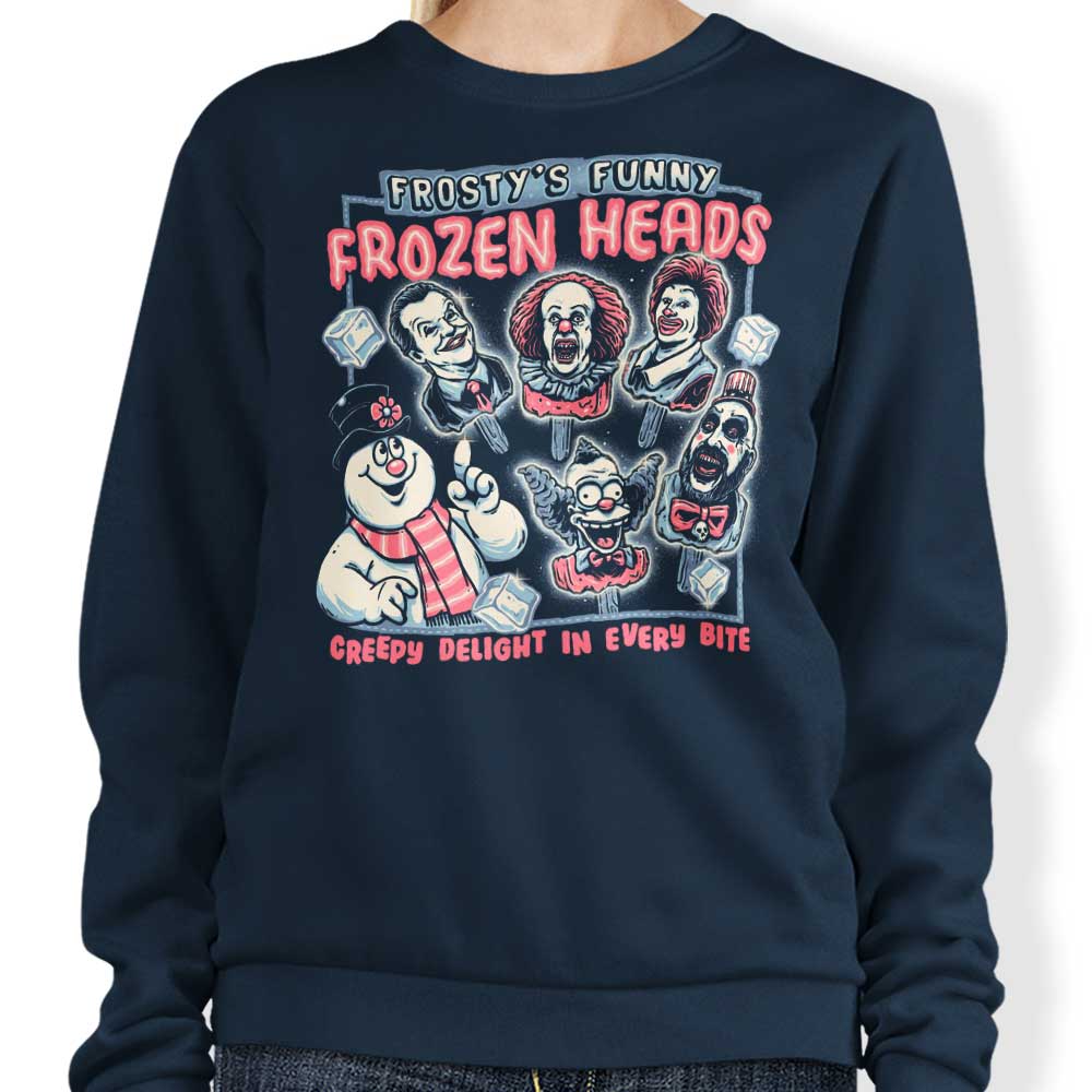 Frozen Heads - Adult & Kids T-Shirts, Sweatshirts & Hoodies apparel design preview 1