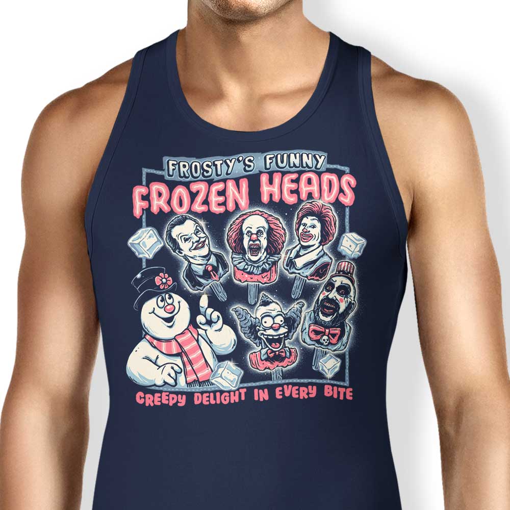 Frozen Heads Tank Top - Adult & Kids T-Shirts, Sweatshirts & Hoodies apparel design preview 1