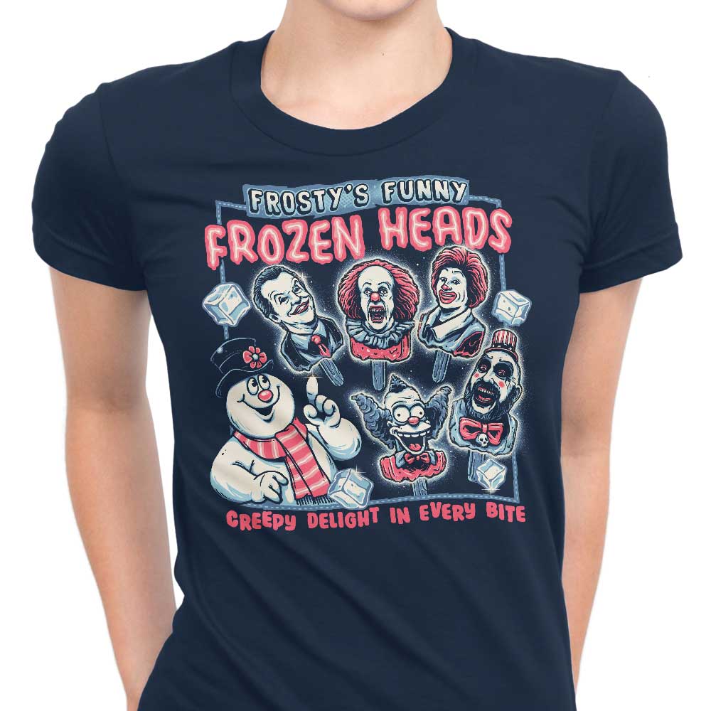 Frozen Heads Women's Apparel - Adult & Kids T-Shirts, Sweatshirts & Hoodies apparel design preview 1