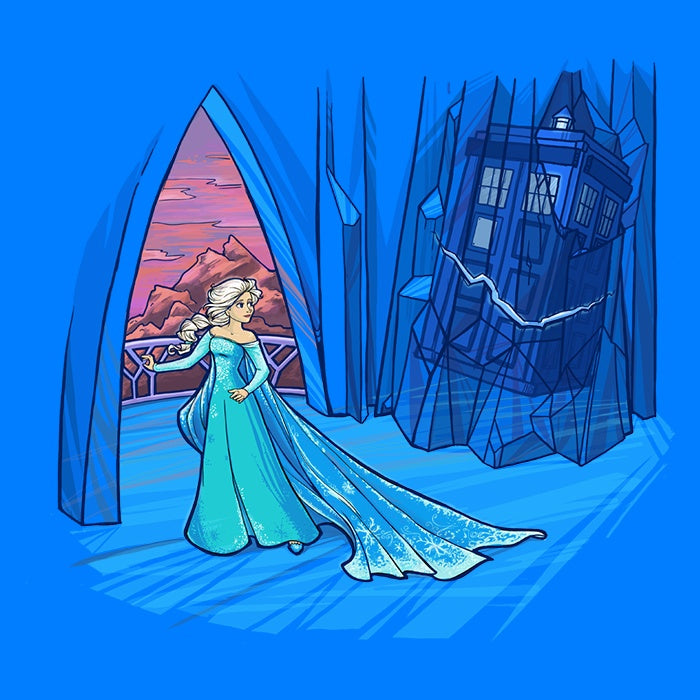 Frozen in Space and Time Tank Top - Adult & Kids T-Shirts, Sweatshirts & Hoodies apparel design preview 2