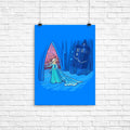 Frozen in Space and Time Poster - Adult & Kids T-Shirts, Sweatshirts & Hoodies apparel design preview 1