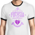 Fuchsia City Gym Ringer - Adult & Kids T-Shirts, Sweatshirts & Hoodies apparel design preview 1