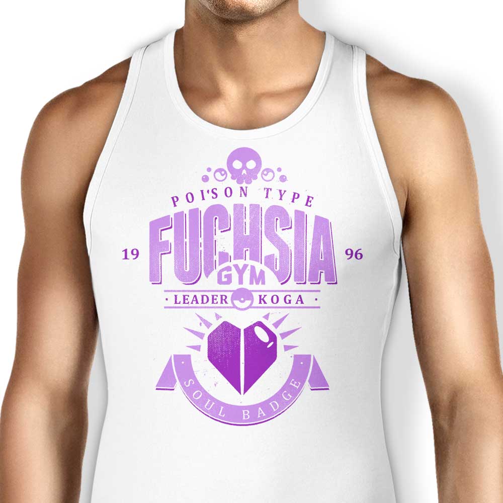 Fuchsia City Gym Tank Top - Adult & Kids T-Shirts, Sweatshirts & Hoodies apparel design preview 1