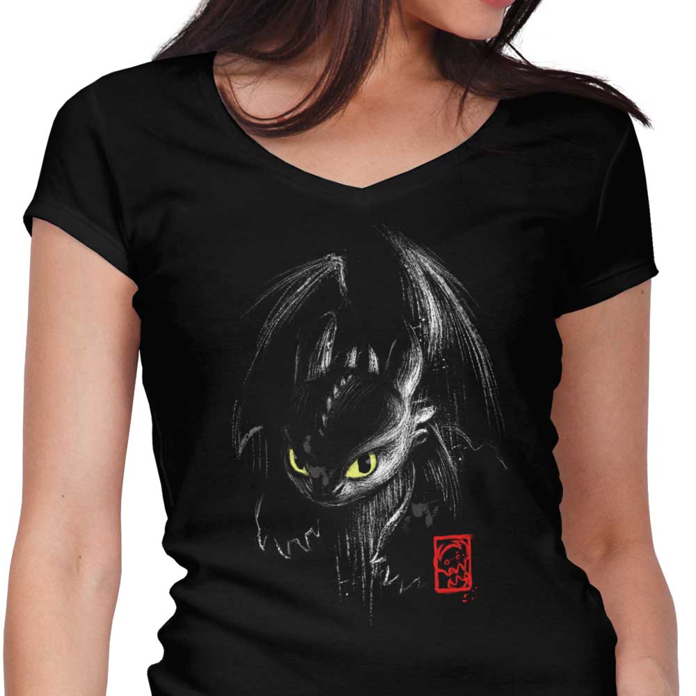 Fury Ink Women's V-Neck - Adult & Kids T-Shirts, Sweatshirts & Hoodies apparel design preview 1