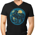 Fury of the Night Sky Men's V-Neck - Adult & Kids T-Shirts, Sweatshirts & Hoodies apparel design preview 1