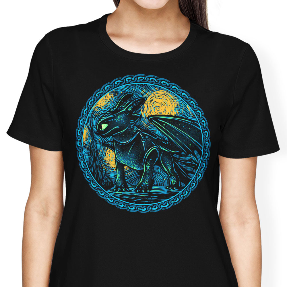 Fury of the Night Sky Women's Apparel - Adult & Kids T-Shirts, Sweatshirts & Hoodies apparel design preview 1