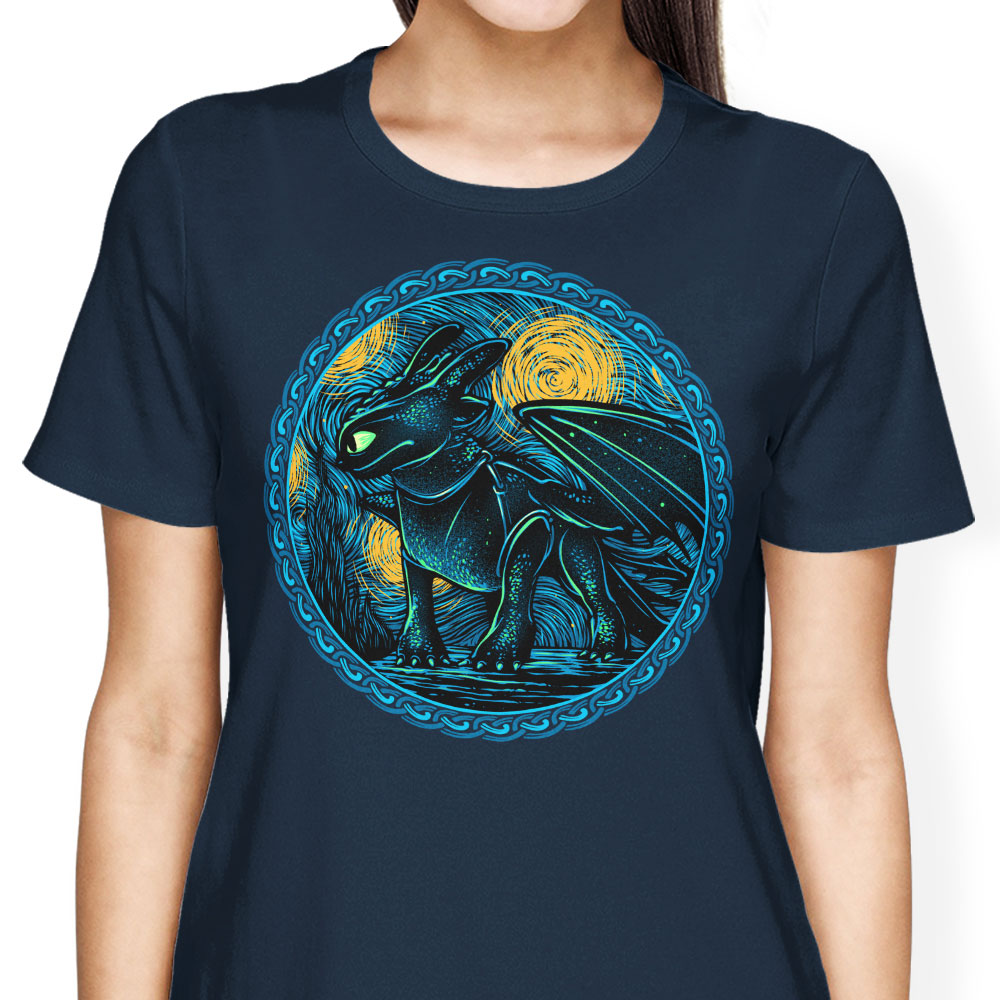 Fury of the Night Sky Women's Apparel - Adult & Kids T-Shirts, Sweatshirts & Hoodies apparel design preview 2