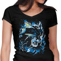Fury of the Sea Women's V-Neck - Adult & Kids T-Shirts, Sweatshirts & Hoodies apparel design preview 1