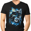 Fury of the Sea Men's V-Neck - Adult & Kids T-Shirts, Sweatshirts & Hoodies apparel design preview 1