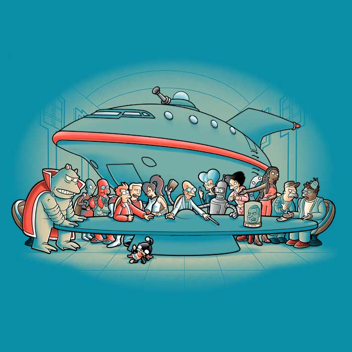 Future Dinner Men's Apparel - Adult & Kids T-Shirts, Sweatshirts & Hoodies apparel design preview 2