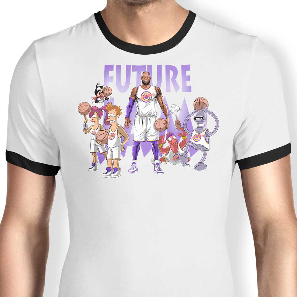 Future Jam Ringer - Adult & Kids T-Shirts, Sweatshirts & Hoodies apparel design preview 1