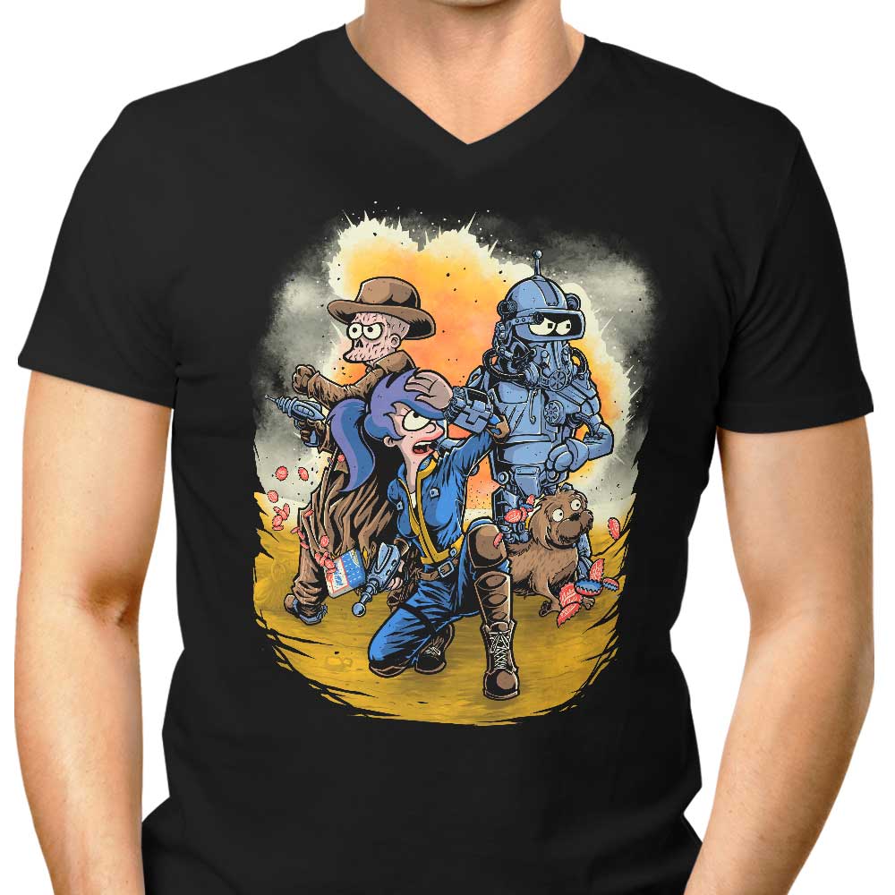 Futurout Men's V-Neck - Adult & Kids T-Shirts, Sweatshirts & Hoodies apparel design preview 1