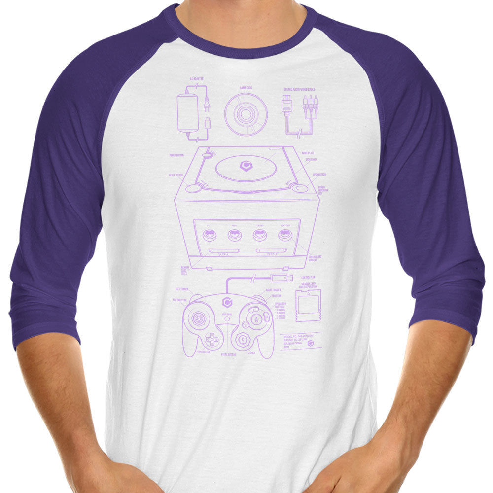 GC 3/4 Sleeve Raglan - Adult & Kids T-Shirts, Sweatshirts & Hoodies apparel design preview 1