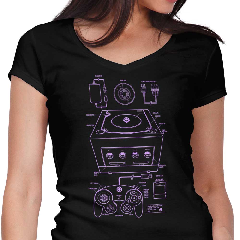 GC Women's V-Neck - Adult & Kids T-Shirts, Sweatshirts & Hoodies apparel design preview 1