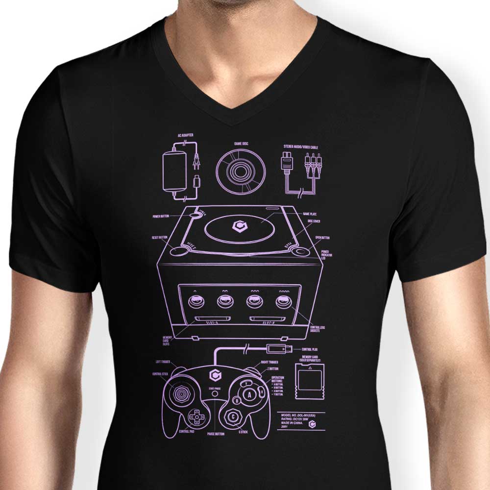 GC Men's V-Neck - Adult & Kids T-Shirts, Sweatshirts & Hoodies apparel design preview 2
