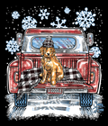 SALE Sassy Frass Snow G Doodle Dog Truck Bright - Adult & Kids T-Shirts, Sweatshirts & Hoodies apparel design preview 1