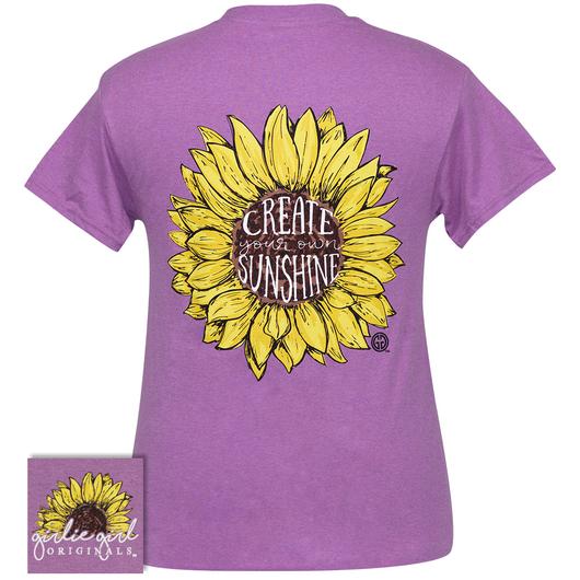 Girlie Girl Originals Preppy Create Sunshine - Adult & Kids T-Shirts, Sweatshirts & Hoodies apparel design preview 1