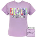 Girlie Girl Originals Preppy Beach Mama - Adult & Kids T-Shirts, Sweatshirts & Hoodies apparel design preview 1