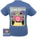 Girlie Girl Originals Preppy Beach Bound Dogs - Adult & Kids T-Shirts, Sweatshirts & Hoodies apparel design preview 1