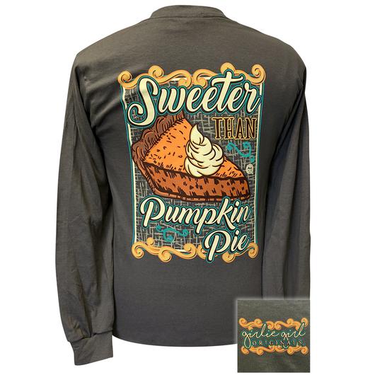 Girlie Girl Originals Preppy Pumpkin Pie Fall - Adult & Kids T-Shirts, Sweatshirts & Hoodies apparel design preview 1