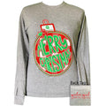 Girlie Girl Originals Preppy Merry Christmas Ornament - Adult & Kids T-Shirts, Sweatshirts & Hoodies apparel design preview 1