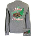 Girlie Girl Originals Preppy Merry Christmas Leopard - Adult & Kids T-Shirts, Sweatshirts & Hoodies apparel design preview 1