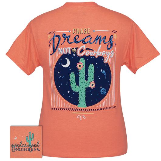 Girlie Girl Originals Preppy Chase Dreams Cactus - Adult & Kids T-Shirts, Sweatshirts & Hoodies apparel design preview 1