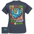 Girlie Girl Originals Preppy May Look Calm Chicken - Adult & Kids T-Shirts, Sweatshirts & Hoodies apparel design preview 1