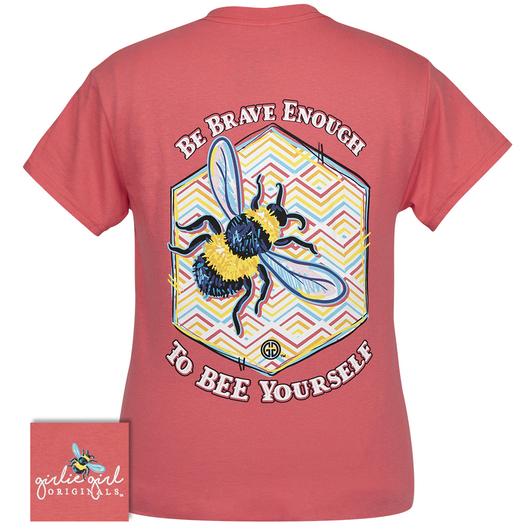 Girlie Girl Originals Preppy Bee Yourself - Adult & Kids T-Shirts, Sweatshirts & Hoodies apparel design preview 1