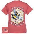Girlie Girl Originals Preppy Bee Yourself - Adult & Kids T-Shirts, Sweatshirts & Hoodies apparel design preview 1