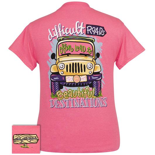 Girlie Girl Originals Preppy Beautiful Destinations - Adult & Kids T-Shirts, Sweatshirts & Hoodies apparel design preview 1