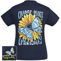 Girlie Girl Originals Preppy Change Brings - Adult & Kids T-Shirts, Sweatshirts & Hoodies apparel design preview 1