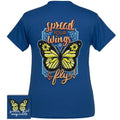 Girlie Girl Originals Preppy Spread Your Wings - Adult & Kids T-Shirts, Sweatshirts & Hoodies apparel design preview 1