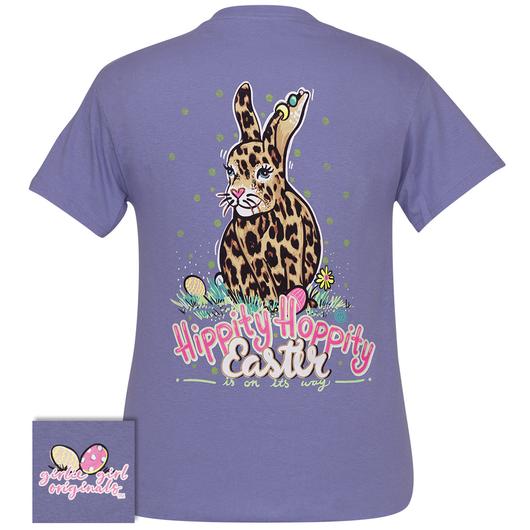 Girlie Girl Originals Preppy Hippity Hoppity Easter - Adult & Kids T-Shirts, Sweatshirts & Hoodies apparel design preview 1