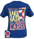 Girlie Girl Originals Lake Hair And Don't Care Summer - Adult & Kids T-Shirts, Sweatshirts & Hoodies apparel design preview 1