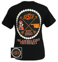 OSU Oklahoma State Cowboys Prep Arrow Pearls Girlie - Adult & Kids T-Shirts, Sweatshirts & Hoodies apparel design preview 1