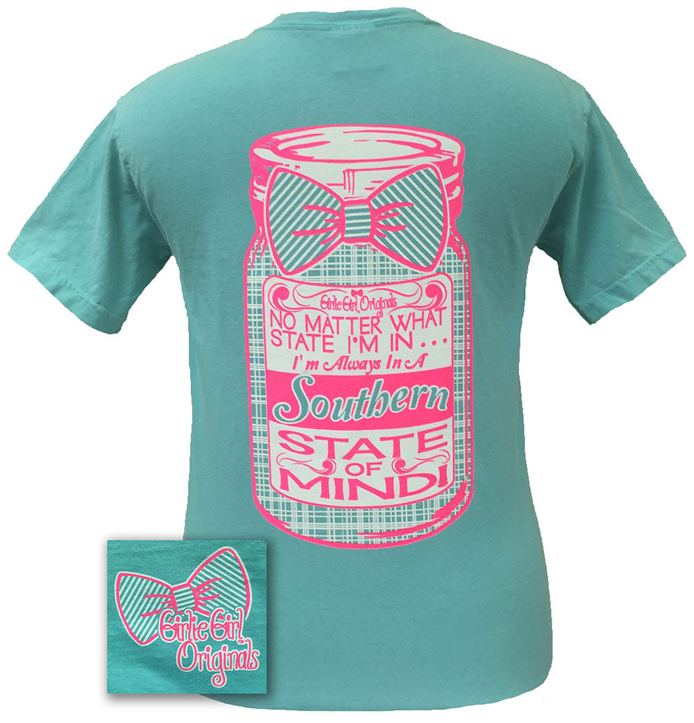 Girlie Girl Originals Preppy Southern State of Mind - Adult & Kids T-Shirts, Sweatshirts & Hoodies apparel design preview 1