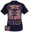 Mississippi Tied To Prep Bow Girlie Bright - Adult & Kids T-Shirts, Sweatshirts & Hoodies apparel design preview 1