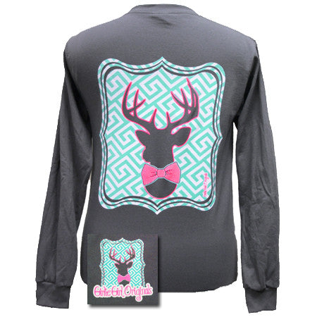 Girlie Girl Originals Collection Preppy Deer Country - Adult & Kids T-Shirts, Sweatshirts & Hoodies apparel design preview 1