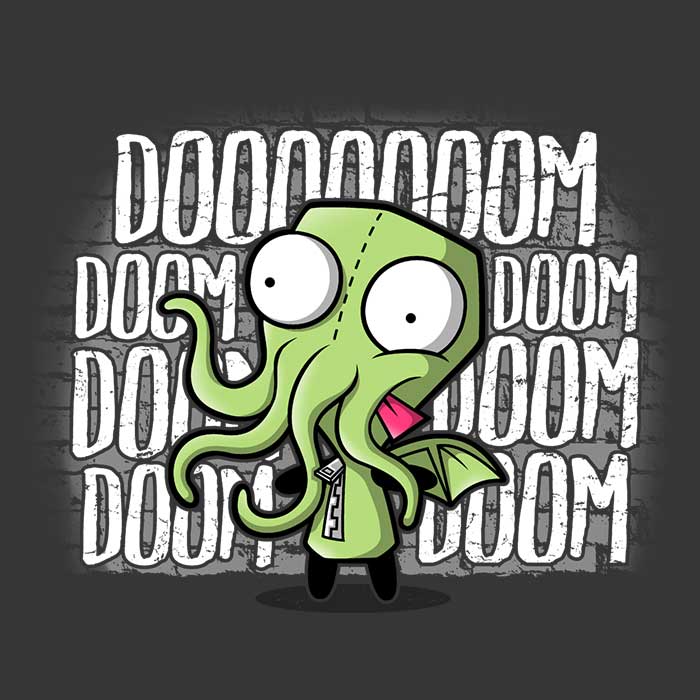 GIRthulhu Men's Apparel - Adult & Kids T-Shirts, Sweatshirts & Hoodies apparel design preview 2