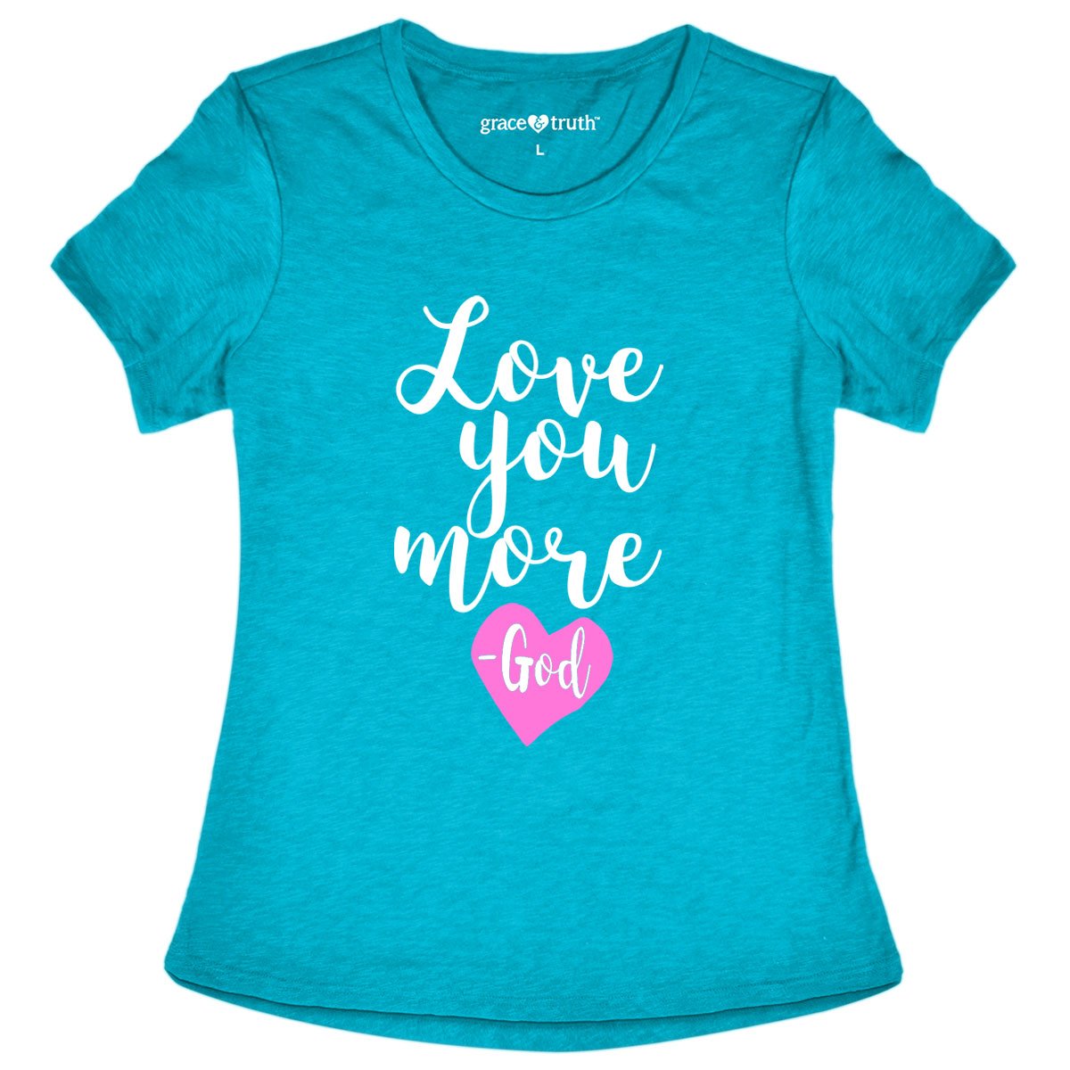 Grace Truth Love You More God Christian Cherished - Adult & Kids T-Shirts, Sweatshirts & Hoodies apparel design preview 2