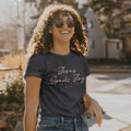 Cherished Girl Grace Truth Jesus Sparks Joy Girlie - Adult & Kids T-Shirts, Sweatshirts & Hoodies apparel design preview 1